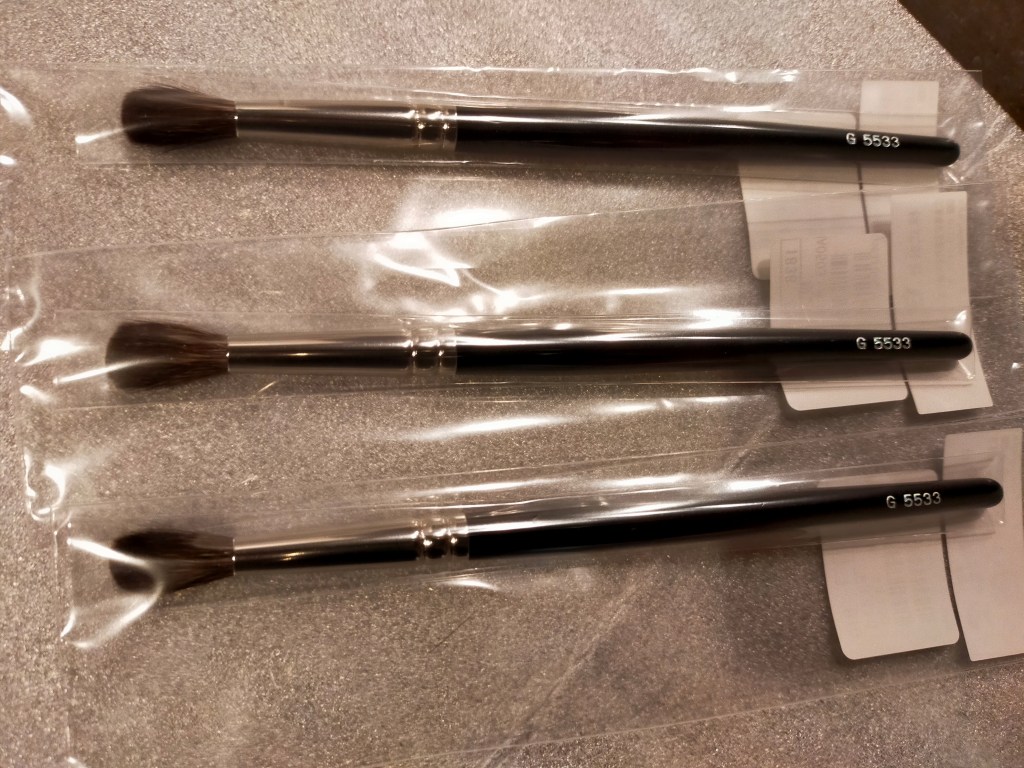 293. Hakuhodo grey squirrel&nbsp;brushes