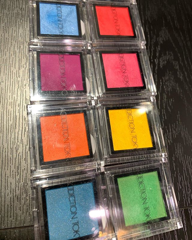#addiction new limited eyeshadow 2400 yen&nbsp;each